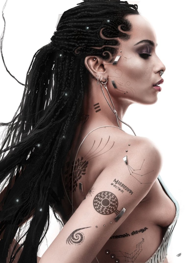 Zoe Kravitz tattoo
