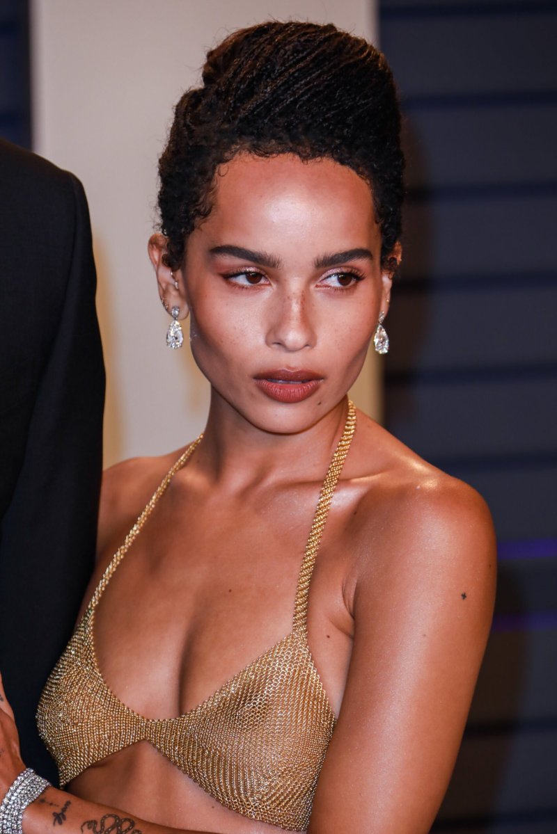 Zoe Kravitz nipples