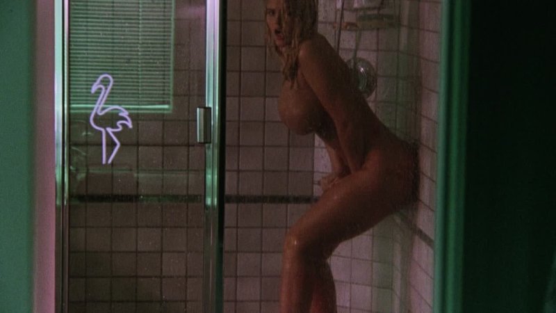 Anna Nicole Smith in the shower