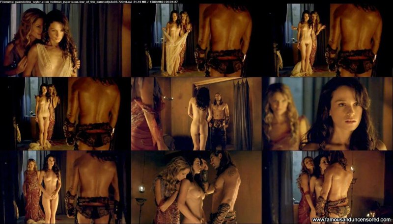 Gwendoline Taylor Spartacus nude