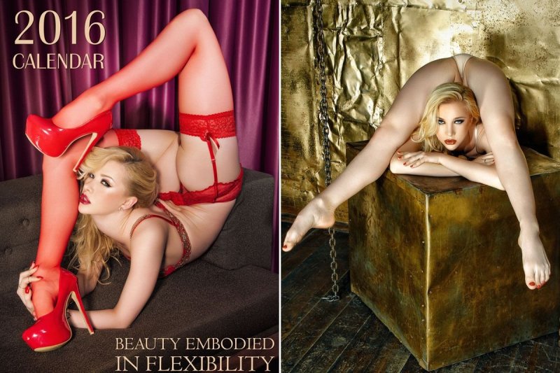 The most flexible woman naked
